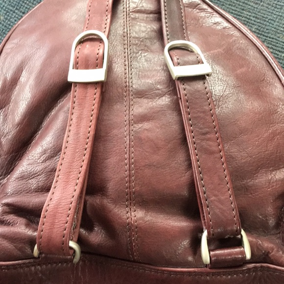 Leather Backpack Style Purse - Picture 4 of 7